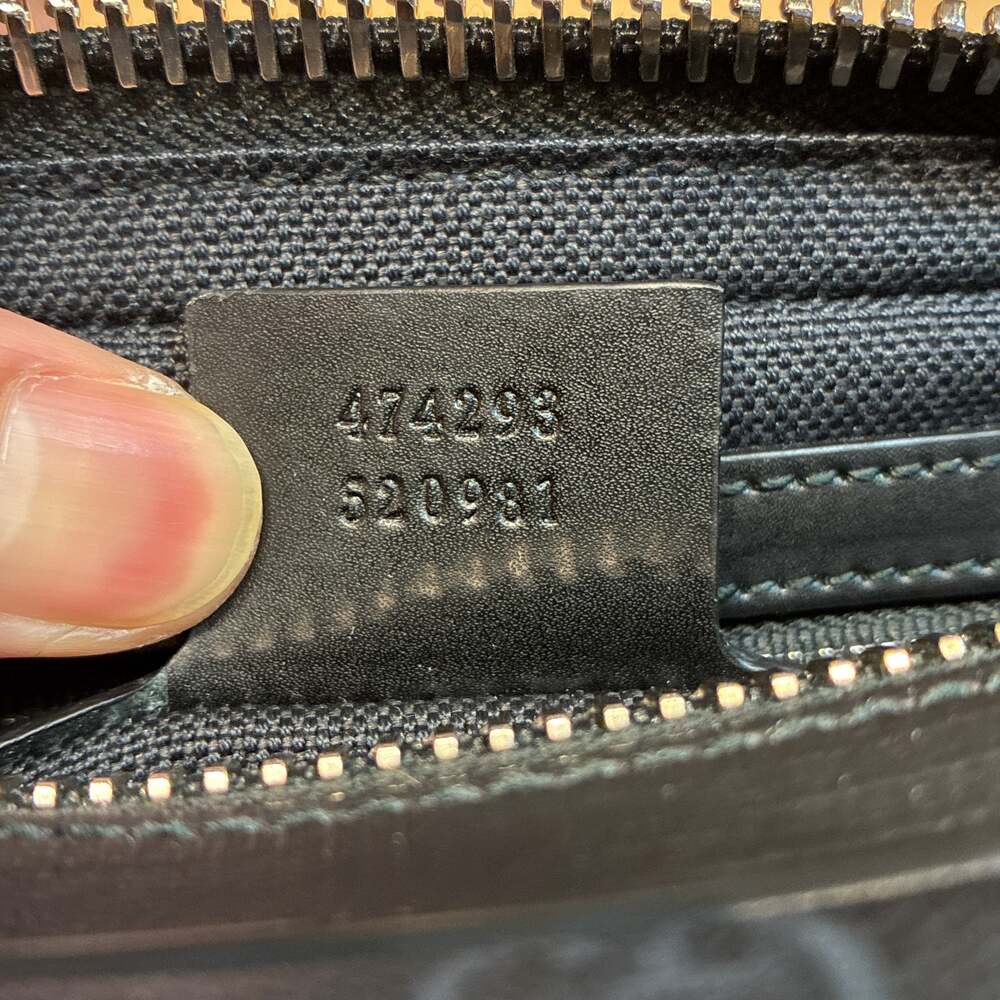 Gucci Soft Zip Belt Bag Gg Coated #245110G93B - Picture 8 of 8